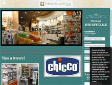 Tablet Screenshot of farmaciamuraglia.com